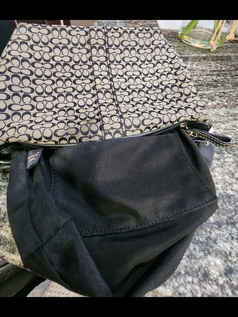 Coach Soho Mini Signature Canvas  Bag - Picture 10 of 12